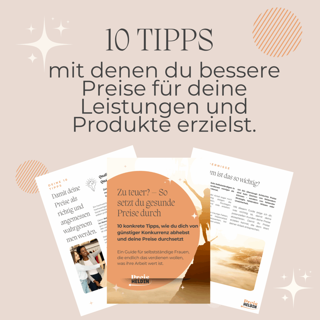 10 Tipps für bessere Preise